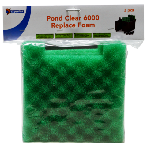 SF PONDCLEAR 6000 FOAM 3 PCS