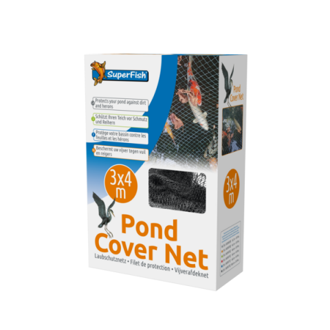 POND COVER NET 3X4 MTR + 10 PINS