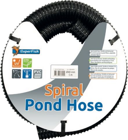 [*]BLACK SPIRAL POND HOSE 20 MM 30M