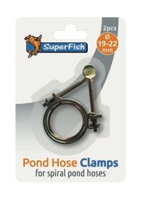 SPIRAL POND HOSE CLAMP 19-22 MM 2X