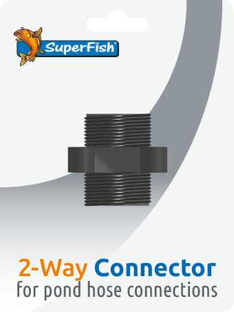 POND 2 WAY CONNECTOR BLISTER 1 PCS