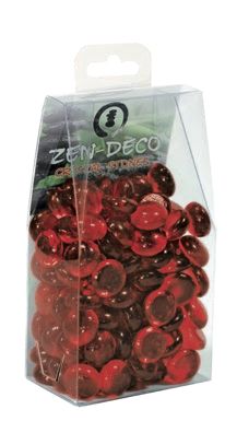 ZEN CRYSTAL STONES 300GRAM RED