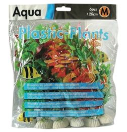 AQUA PLANTS M (20CM) 6 PCS