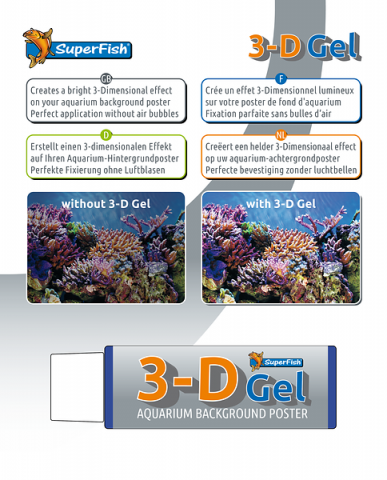 SUPERFISH 3D POSTER GEL