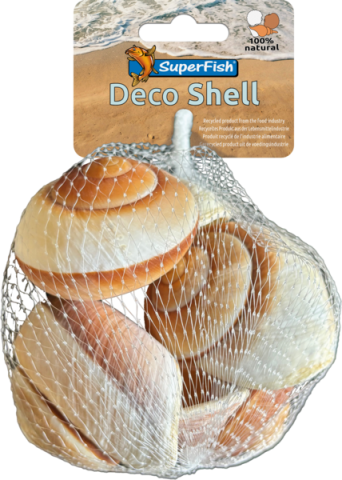 DECO SHELL SPIRAL STRIPED 200G