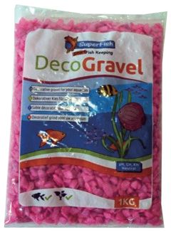 DECOGRAVEL NEON PINK 1KG