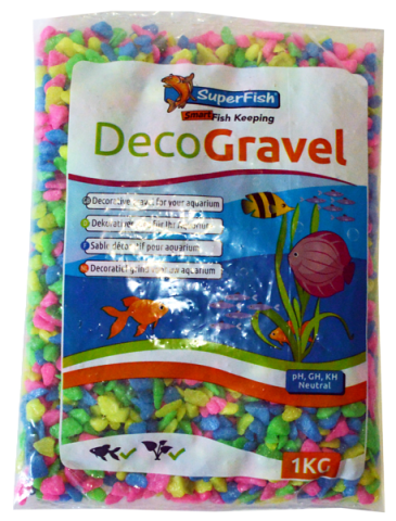 DECOGRAVEL NEON MIX 1KG