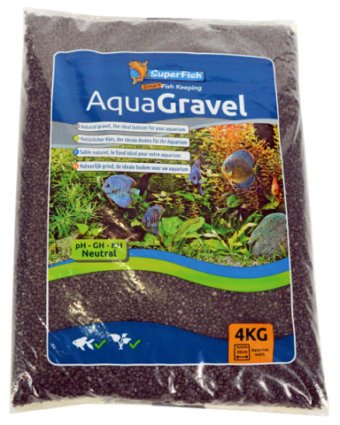 AQUAGRAVEL CRYST BLACK1-2 MM 4KG