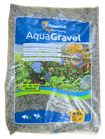 AQUAGRAVELGREY 1-2 MM 4KG