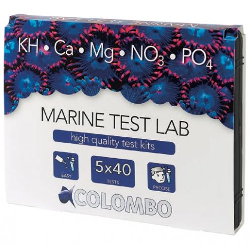 COL MARINE TESTLAB KH-CA-MG-NO3-PO4