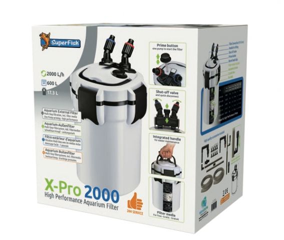 SUPERFISH X PRO 2000 - 600L